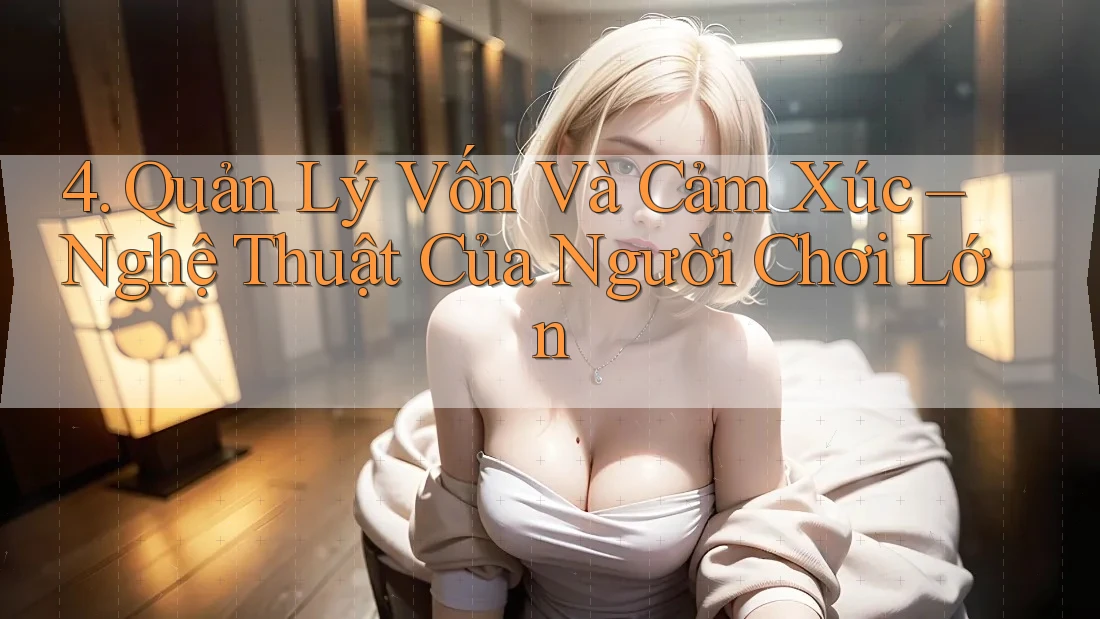 4. Quản Lý Vốn Và Cảm Xúc – Nghệ Thuật Của Người Chơi Lớn