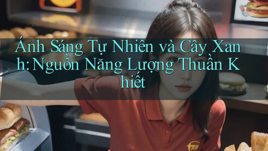 Ánh Sáng Tự Nhiên và Cây Xanh: Nguồn Năng Lượng Thuần Khiết Ánh Sáng Tự Nhiên và Cây Xanh: Nguồn Năng Lượng Thuần Khiết
