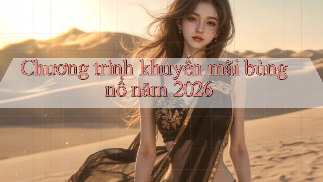 Chương trình khuyến mãi bùng nổ năm 2026 Chương trình khuyến mãi bùng nổ năm 2026