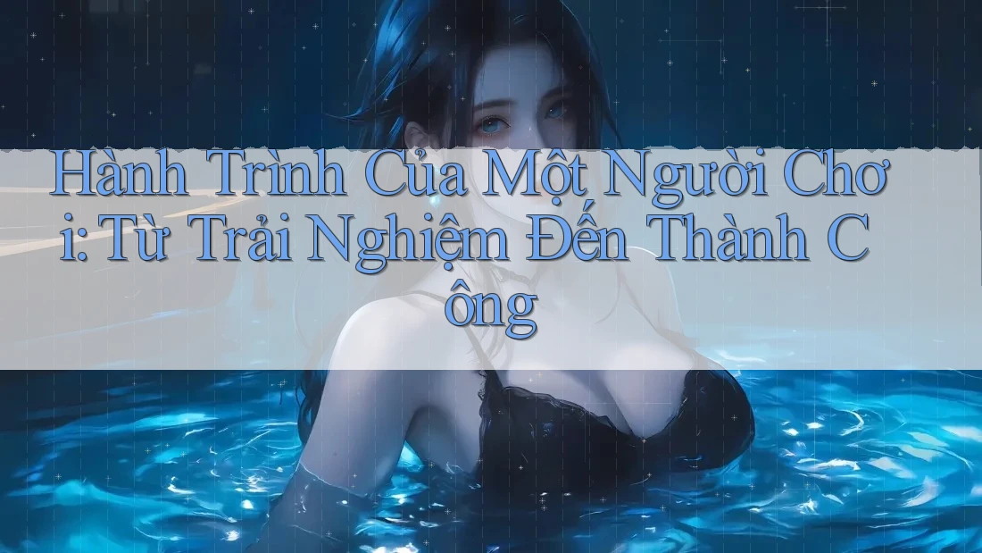 Hành Trình Của Một Người Chơi: Từ Trải Nghiệm Đến Thành Công