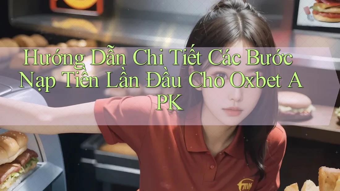 Hướng Dẫn Chi Tiết Các Bước Nạp Tiền Lần Đầu Cho Oxbet APK