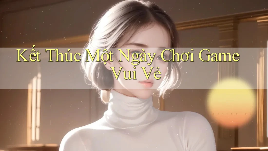 Kết Thúc Một Ngày Chơi Game Vui Vẻ Kết Thúc Một Ngày Chơi Game Vui Vẻ