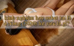 kinh nghiệm hay oxbet tại Đà Nẵng (2026) hit rate là gì