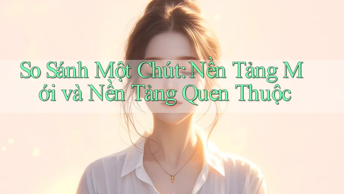 So Sánh Một Chút: Nền Tảng Mới và Nền Tảng Quen Thuộc