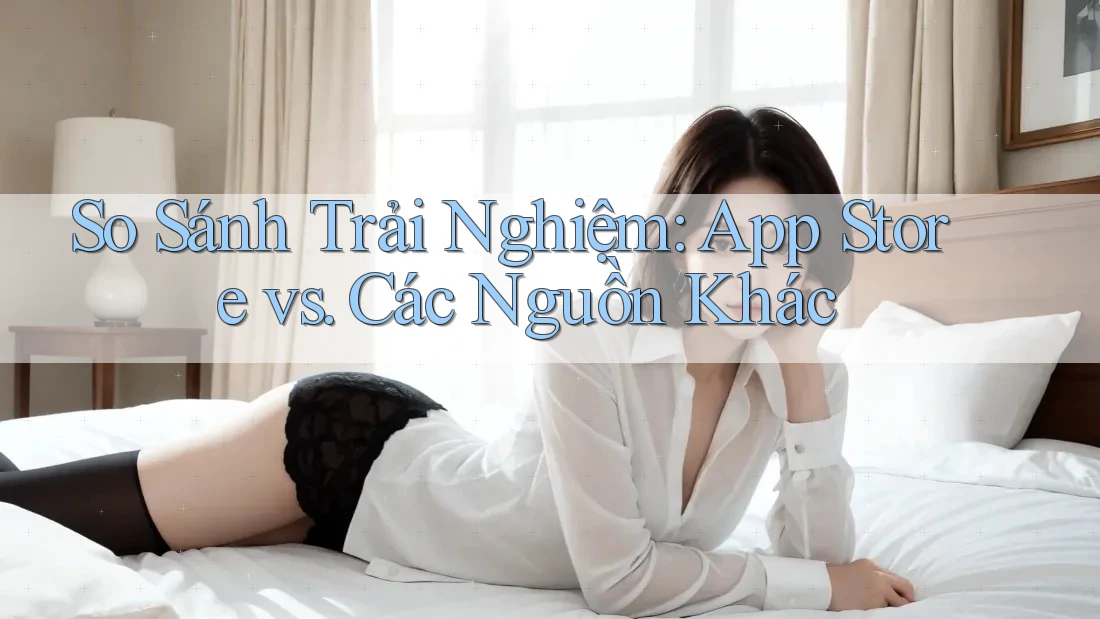 So Sánh Trải Nghiệm: App Store vs. Các Nguồn Khác So Sánh Trải Nghiệm: App Store vs. Các Nguồn Khác