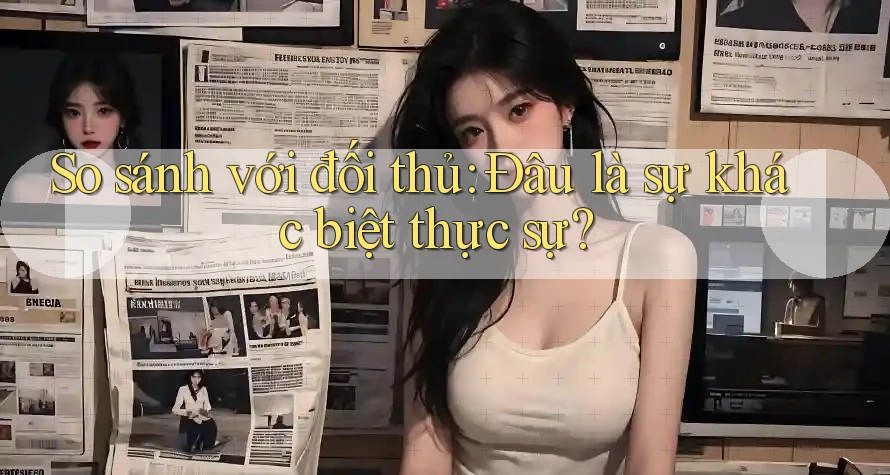 So sánh với đối thủ: Đâu là sự khác biệt thực sự? So sánh với đối thủ: Đâu là sự khác biệt thực sự?