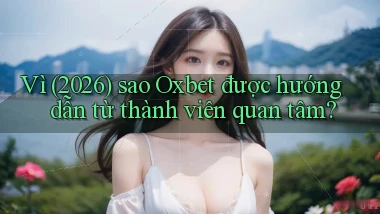 Vì (2026) sao Oxbet được hướng dẫn từ thành viên quan tâm