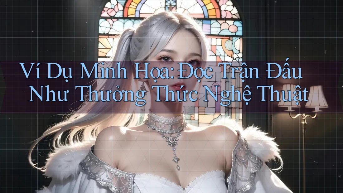 Ví Dụ Minh Họa: Đọc Trận Đấu Như Thưởng Thức Nghệ Thuật Ví Dụ Minh Họa: Đọc Trận Đấu Như Thưởng Thức Nghệ Thuật