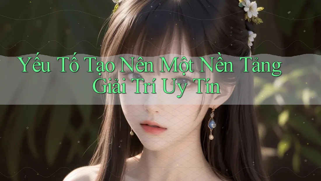 Yếu Tố Tạo Nên Một Nền Tảng Giải Trí Uy Tín Yếu Tố Tạo Nên Một Nền Tảng Giải Trí Uy Tín